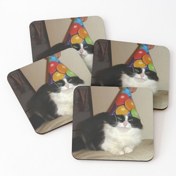 Item preview, cat birthday  designed and sold by CatsCritterDesigns .