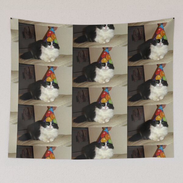Item preview, cat birthday  designed and sold by CatsCritterDesigns .