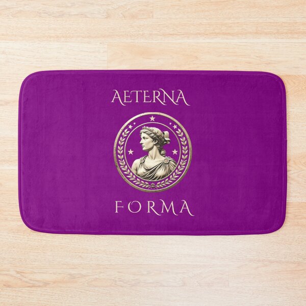 Item preview, Aeterna Forma – Eternal Form Latin Classical Beauty Roman Medallion designed and sold by semenol.
