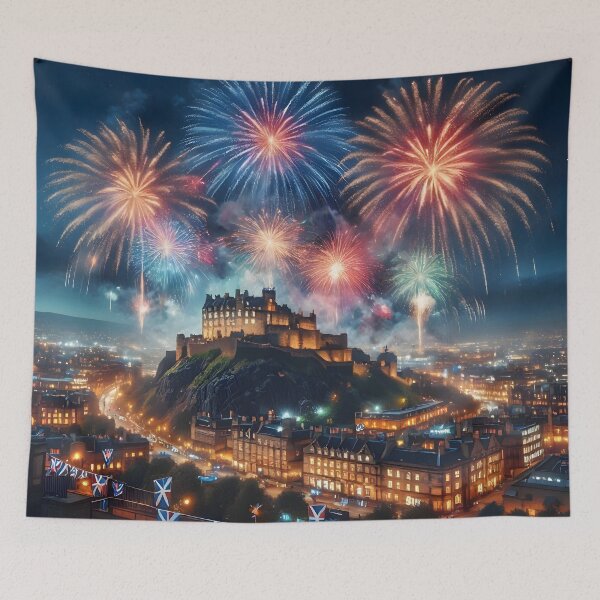Item preview, Edinburgh Hogmanay Fireworks designed and sold by Sybille-Yates.
