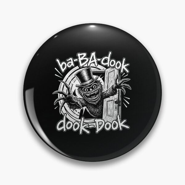 Item preview, Ba Ba Dook Dook Dook Retro Horror Movie Monster designed and sold by Neon Bones Studio.