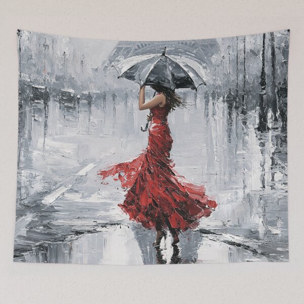 Item preview, Crimson Whirl under Paris Skies designed and sold by Venon28.