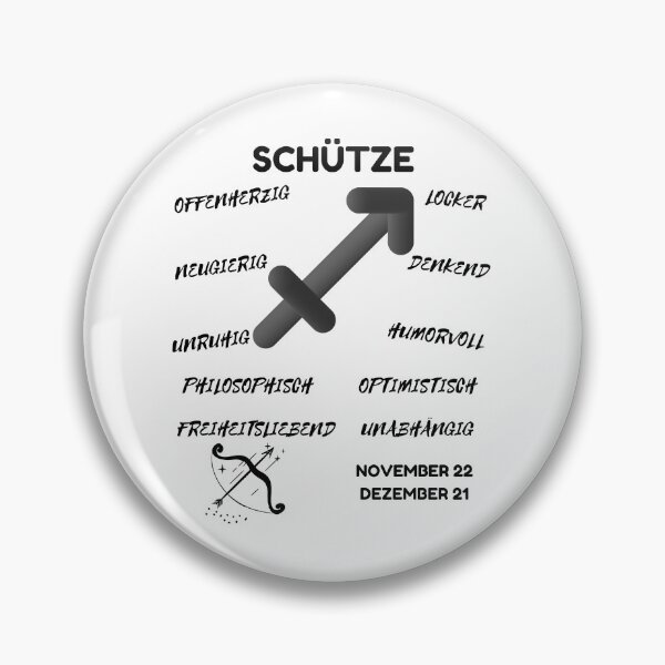Artikelvorschau, Schütze Sternzeichen Astrologie Horoskop Symbol - Classic Black & White entworfen und verkauft von ZODIARA.