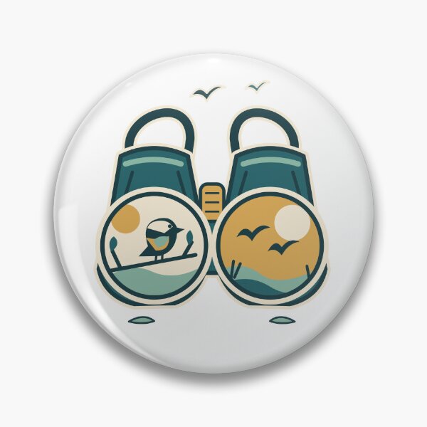 Item preview, Birdwatching Binoculars with Woodland Birds designed and sold by EcomGenius.