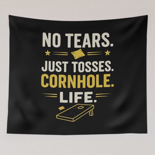 Item preview, cornhole quote designed and sold by Amareajaosa.
