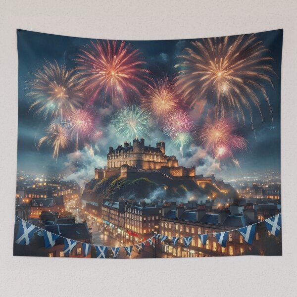 Item preview, Edinburgh Hogmanay Fireworks designed and sold by Sybille-Yates.