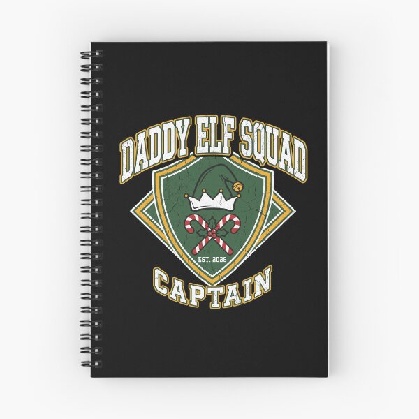 Item preview, Daddy Elf Squad Captain Christmas Dad 2026 designed and sold by TeNovaStudio.