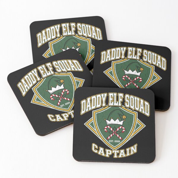 Item preview, Daddy Elf Squad Captain Christmas Dad 2026 designed and sold by TeNovaStudio.