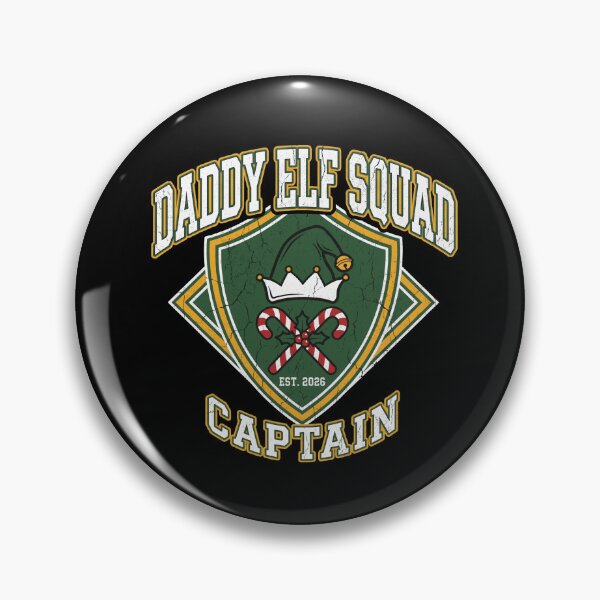 Item preview, Daddy Elf Squad Captain Christmas Dad 2026 designed and sold by TeNovaStudio.