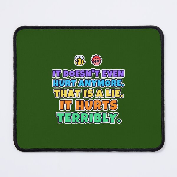 Item preview, It Doesn't Even Hurt Anymore – Bee Sting Beekeeping Humour designed and sold by TribeGlyph.