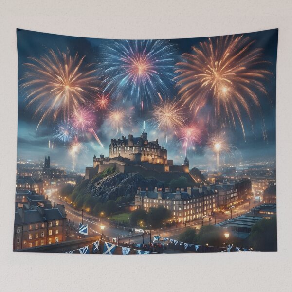 Item preview, Edinburgh Hogmanay Fireworks designed and sold by Sybille-Yates.