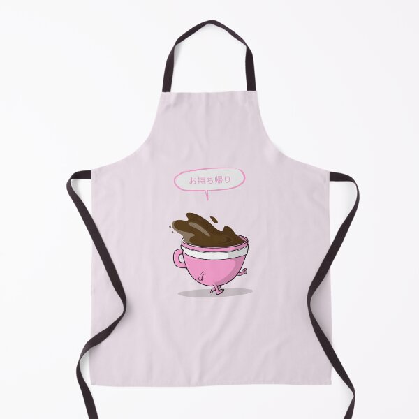 Item preview, Funny Coffee To Go Pink Japanese designed and sold by DJCartoonDesigns.