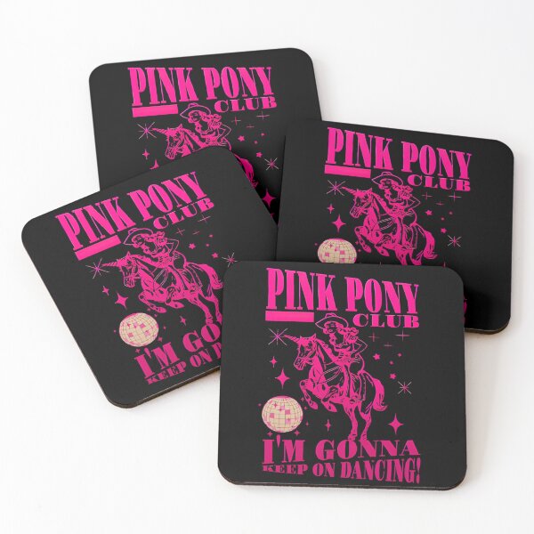 Item preview, Pink Pony Club Im Gonna Keep On Dancing Retro Cowgirl designed and sold by Neon Bones Studio.