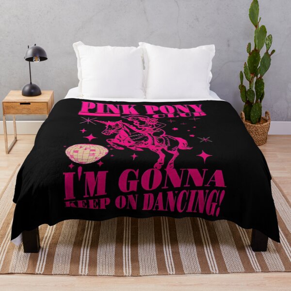 Item preview, Pink Pony Club Im Gonna Keep On Dancing Retro Cowgirl designed and sold by Neon Bones Studio.