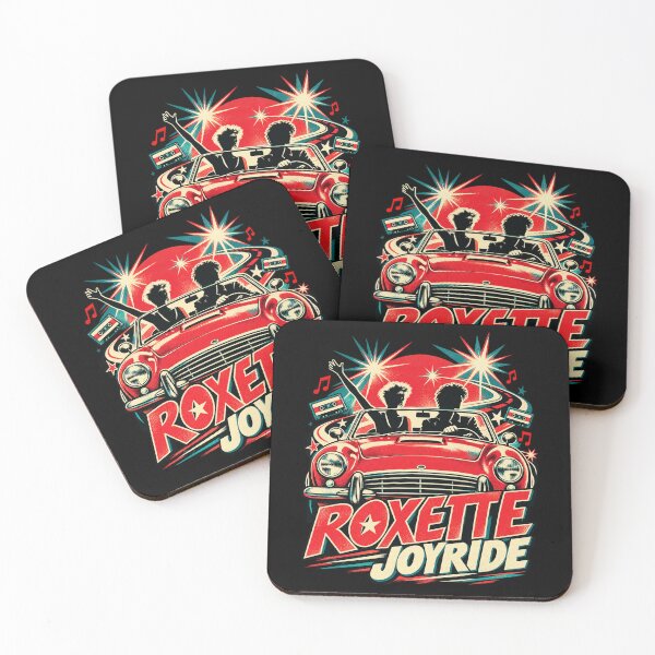 Item preview, Roxette Joyride – Vintage 90s Pop Rock Retro Music Art designed and sold by Jadegothgobby.