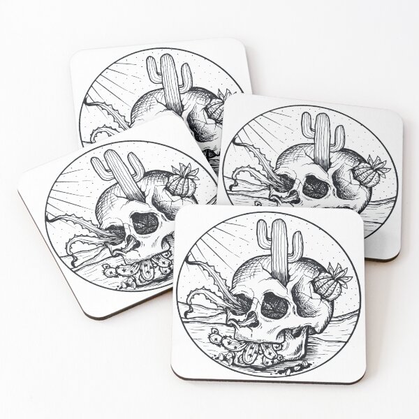 Item preview, Cactus Skull designed and sold by StudioRosebud.