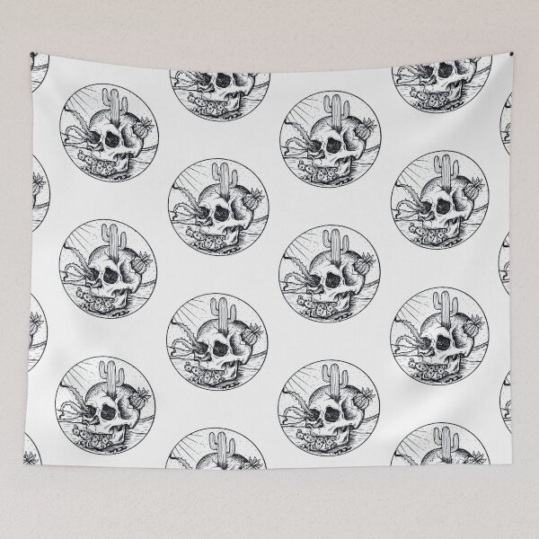 Item preview, Cactus Skull designed and sold by StudioRosebud.