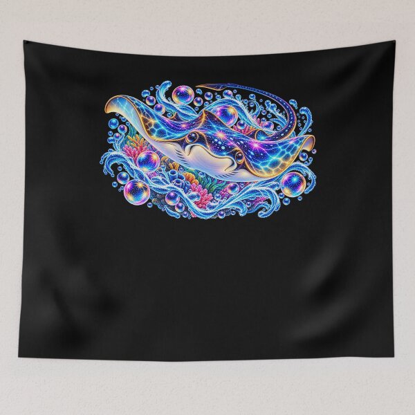 Item preview, Stingray Ocean Lover Marine Life Enthusiast designed and sold by drawwiika+44.