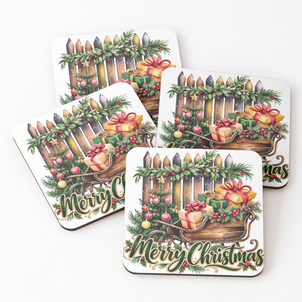 Item preview, Merry Christmas Sleigh  designed and sold by Lori Winslow Designs.