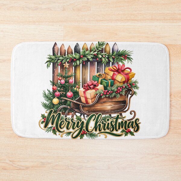 Item preview, Merry Christmas Sleigh  designed and sold by Lori Winslow Designs.
