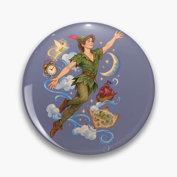 Artikelvorschau, Peter Pan: Flug nach Nimmerland entworfen und verkauft von Clásicos de siempre ilustrados.