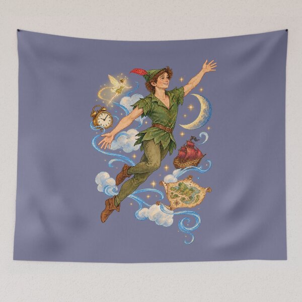 Item preview, Peter Pan: Flight to Neverland designed and sold by Clásicos de siempre ilustrados.