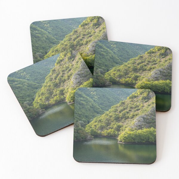 Item preview, Silence and Solitude - Mountain Lake in Calming Greens designed and sold by Georgia Mizuleva.