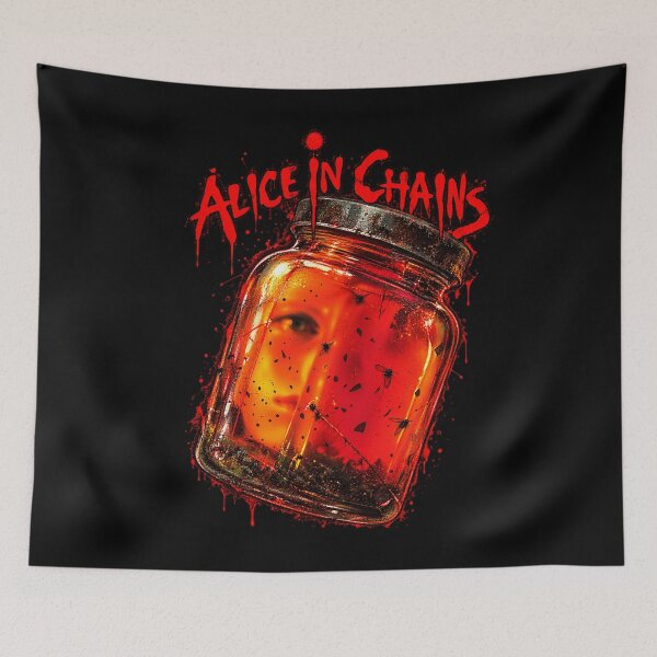 Item preview, Alice in Chains Jar of Flies – Vintage 90s Grunge Alternative Rock Art designed and sold by Jadegothgobby.