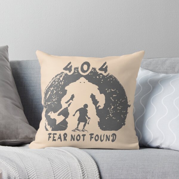Item preview, David vs Goliath – 404 Fear not Found | Faith Over Fear | Christian Grunge silhouette Tech humor Art | Charcoal Grey black designed and sold by ZechJohnRB.