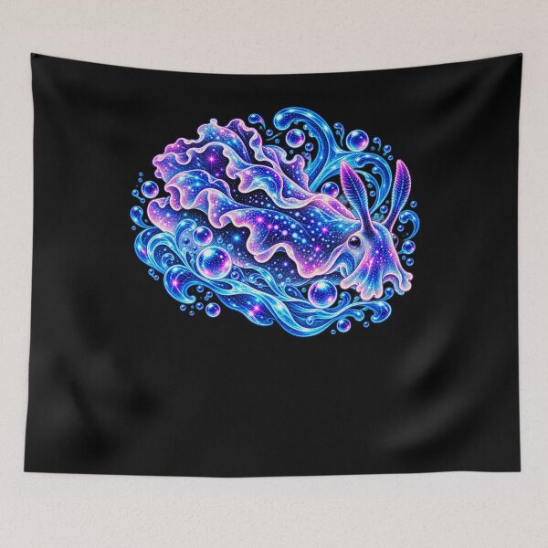 Item preview, Galaxy Sea Hare Ocean Marine Life designed and sold by drawwiika+44.