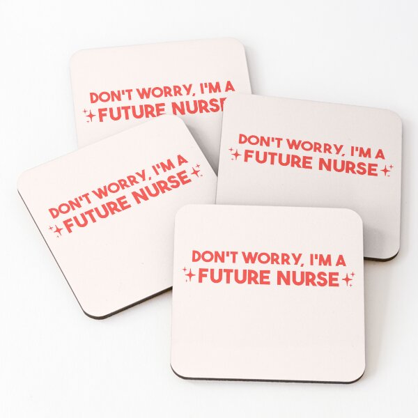 Item preview, Don't Worry, I'm a Future Nurse – Nursing Student Gift designed and sold by merialnam.
