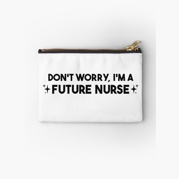 Aperçu de l'œuvre Ne t'inquiète pas, je serai infirmière un jour – Cadeau pour étudiante en soins infirmiers créée et vendue par merialnam.