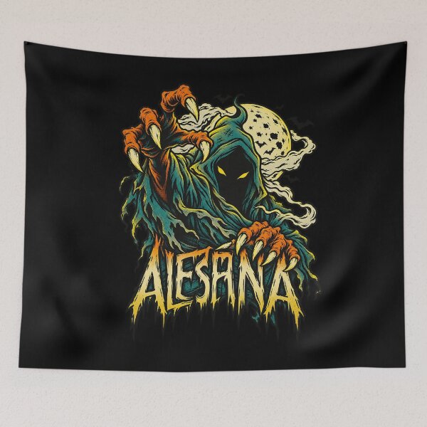 Aperçu de l'œuvre Alesana – Art d'un groupe de screamo post-hardcore emo gothique et horreur créée et vendue par Jadegothgobby.