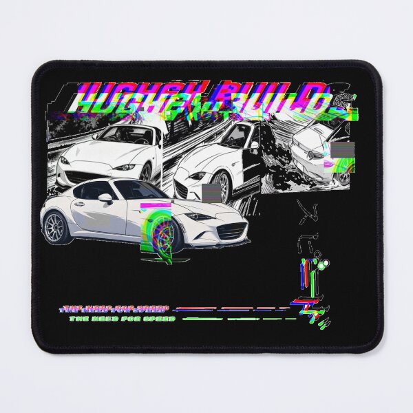 Item preview, Speed & Roadster — Japanese Automotive Glitch Art designed and sold by Hughey-Builds.