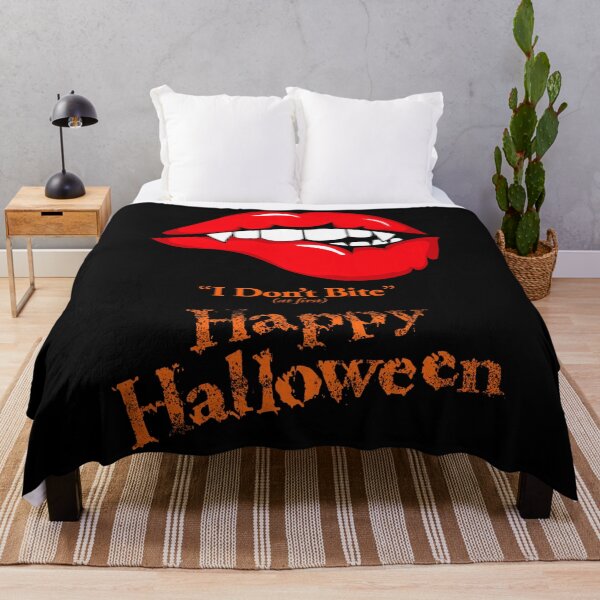 Item preview, I Don't Bite (at first) Happy Halloween Design designed and sold by G2Creative.