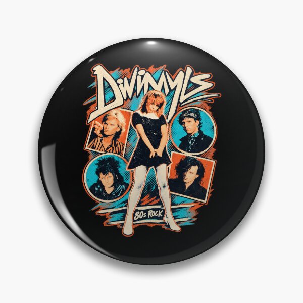 Item preview, Divinyls – Vintage 80s Australian Rock New Wave Band Art designed and sold by Jadegothgobby.
