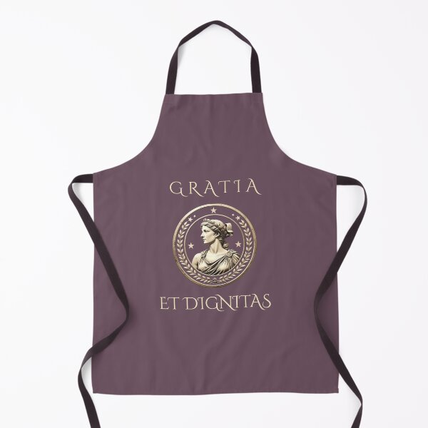 Item preview, Gratia et Dignitas – Grace and Dignity Latin Classical Woman Medallion designed and sold by semenol.