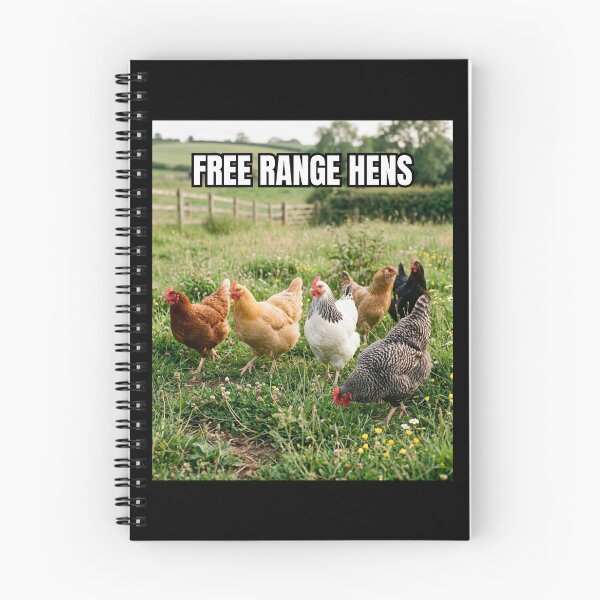 Item preview, Free Range Hens  designed and sold by Tienda-Vane.