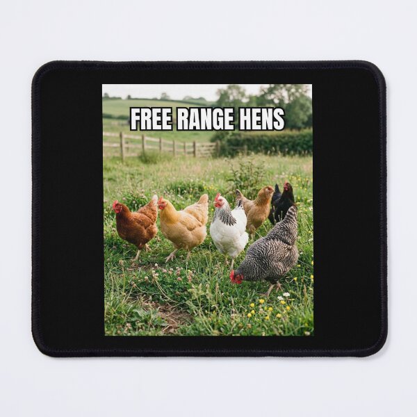 Item preview, Free Range Hens designed and sold by Tienda-Vane.