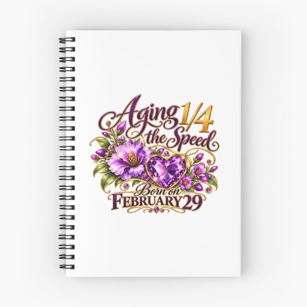Item preview, Aging 1/4 the Speed February 29 designed and sold by Leap29 Designs.