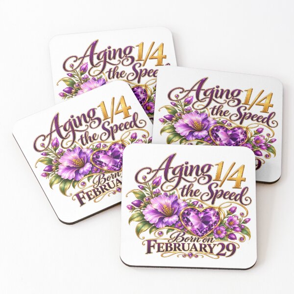 Artikelvorschau, Altert um ein Viertel der Geschwindigkeit 29. Februar entworfen und verkauft von Leap29 Designs.