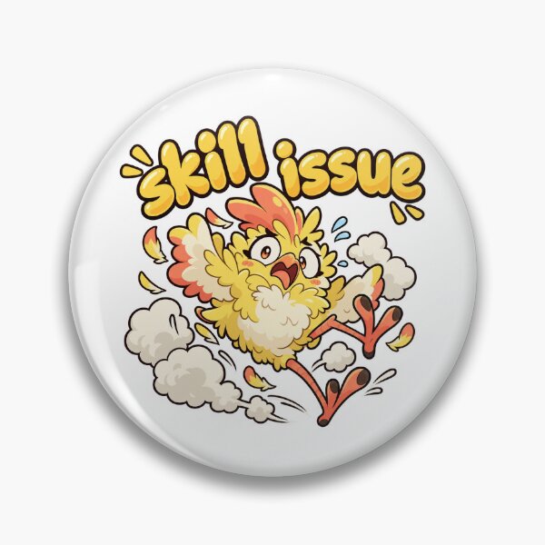 Item preview, Skill Issue Chaotic Chicken designed and sold by Bonsai20.