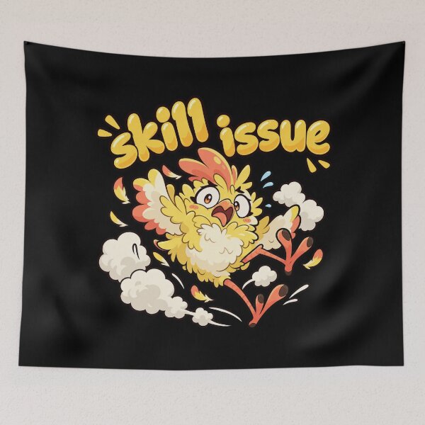Item preview, Skill Issue Chaotic Chicken designed and sold by Bonsai20.