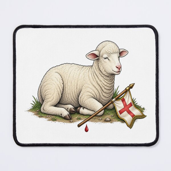 Item preview, Agnus Dei Lamb of God Sacred Art designed and sold by Francisbb.