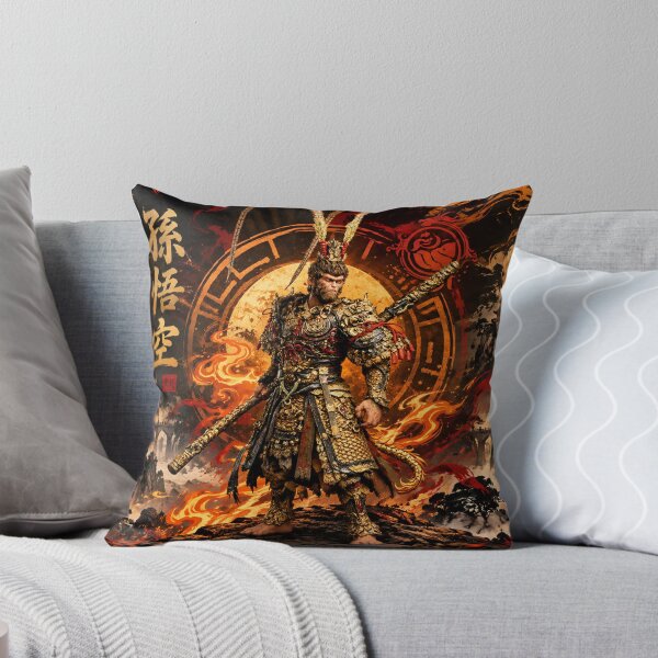 Item preview, Sun Wukong Monkey King Warrior Chinese Mythology Art designed and sold by Fei Long Design Hub.