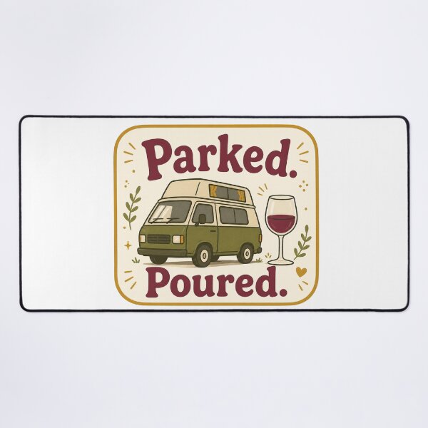 Item preview, Parked. Poured. designed and sold by Freckled-Monkey.