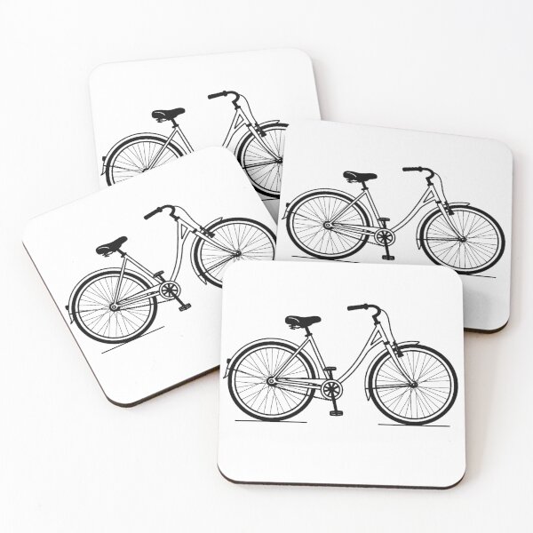 Item preview, Bicycle Collection: Classic Designs in Black and White #4 designed and sold by Helios Be. Lavsh.