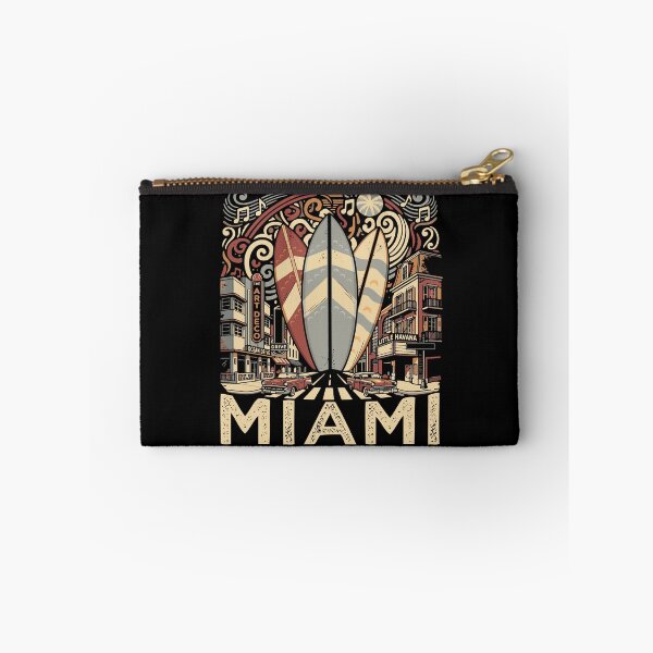 Item preview, Miami Florida Souvenir Men Surfing Lover City Miami designed and sold by DSWShirts.