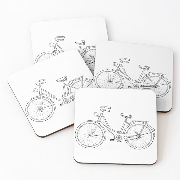 Item preview, Bicycle Collection: Classic Designs in Black and White #5 designed and sold by Helios Be. Lavsh.