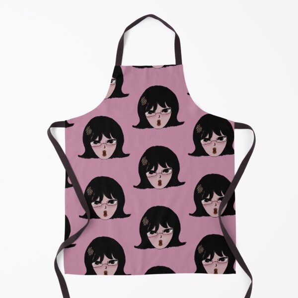 Item preview, Cute Surprised Anime Girl Glasses Art designed and sold by a1-x.